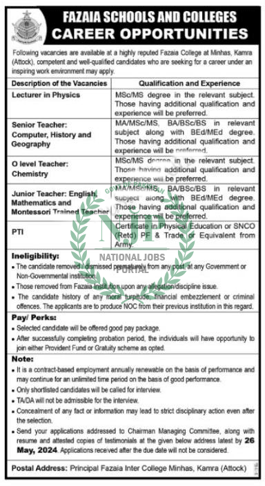 Join PAF Jobs Advertisement 2024