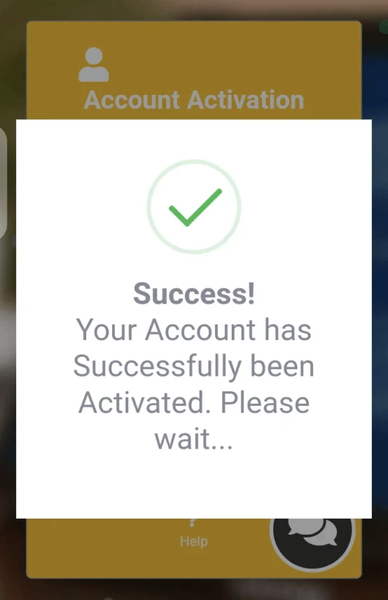 Your Account is Successfully Created