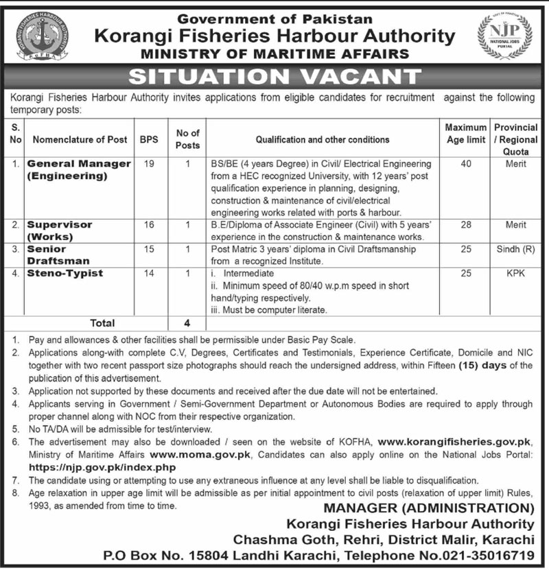 KFHA Jobs 2024 Advertisement