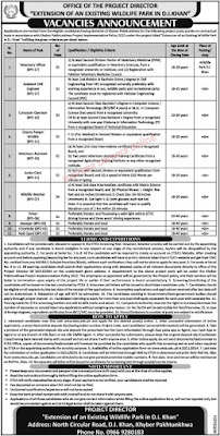 Forest Department Chichawatni Forest Division Jobs 2024 Advertisement