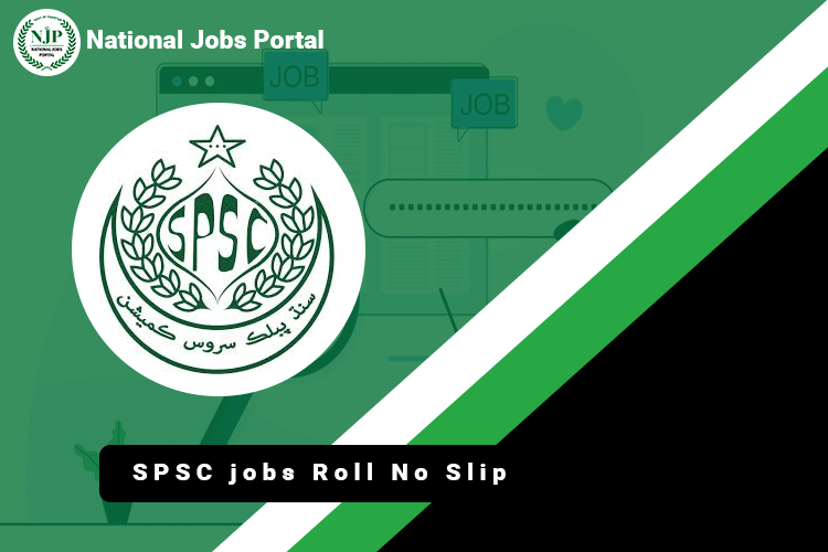 SPSC jobs Roll No Slip