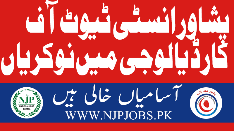 Peshawar Institute of Cardiology PIC Jobs