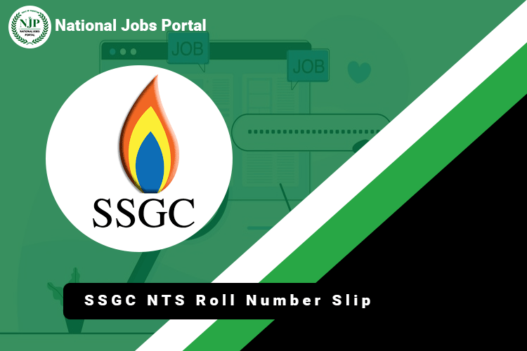 SSGC NTS Roll Number Slip