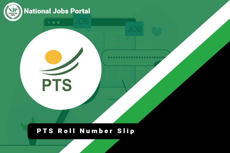 PTS Roll Number Slip